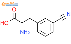 L-3-氰基苯丙氨酸结构式图片|57213-48-6结构式图片