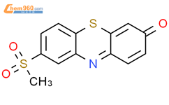 3H-Phenothiazin-3-one, 8-(methylsulfonyl)-结构式图片|57218-31-2结构式图片
