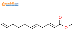 (E,E)-2,5,10-三烯十一酸甲酯结构式图片|57467-59-1结构式图片