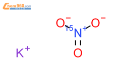 氮-15硝酸钾结构式图片|57654-83-8结构式图片