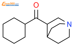 1-氮杂双环[2.2.2]辛-3-基环己基甲酮-结构式图片|57734-96-0结构式图片