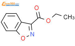 3-乙氧基羰基-1,2-苯丙异恶唑结构式图片|57764-49-5结构式图片