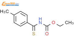 Carbamic acid, [(4-methylphenyl)thioxomethyl]-, ethyl ester结构式图片|57774-66-0结构式图片