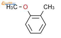 邻甲基苯甲醚结构式图片|578-58-5结构式图片