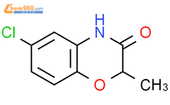 6-氯-2-甲基-2H-1,4-苯并恶嗪-3(4H)-酮结构式图片|5791-00-4结构式图片