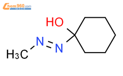 Cyclohexanol, 1-(methylazo)-结构式图片|57910-16-4结构式图片