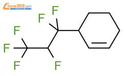 Cyclohexene, 3-(1,1,2,3,3,3-hexafluoropropyl)-结构式图片|57915-75-0结构式图片