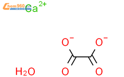 草酸钙单水合物结构式图片|5794-28-5结构式图片
