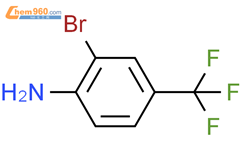4-氨基-3-溴三氟甲苯结构式图片|57946-63-1结构式图片
