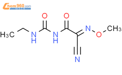 霜脲氰结构式图片|57966-95-7结构式图片