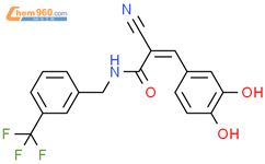 2 Cyano 3 3 4 Dihydroxyphenyl N 3 Trifluoromethyl Phenyl Methyl Prop 2 Enamide 581797 29 7