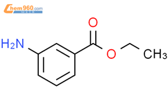 间氨基苯甲酸乙酯结构式图片|582-33-2结构式图片
