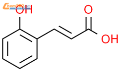 2-羟基肉桂酸结构式图片|583-17-5结构式图片