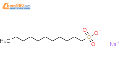 正十一烷基磺酸钠结构式图片|5838-34-6结构式图片