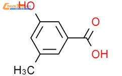 3-羟基-5-甲基苯甲酸结构式图片|585-81-9结构式图片