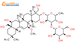 柴胡皂苷B4结构式图片|58558-09-1结构式图片