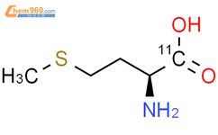 L-蛋氨酸，用碳-11标记结构式图片|58576-49-1结构式图片