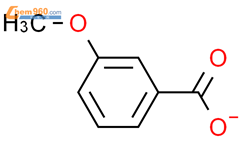 3-甲氧基苯甲酸结构式图片|586-38-9结构式图片
