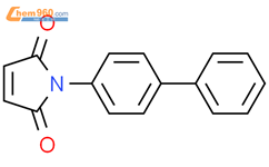 n-4-联苯基马来酰亚胺结构式图片|58609-75-9结构式图片