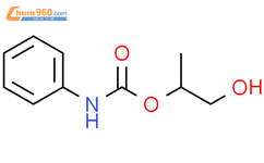 1,2-丙二醇-2-(N-苯氨基甲酸酯)结构式图片|58648-64-9结构式图片