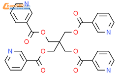 烟酸戊四醇酯结构式图片|5868-05-3结构式图片