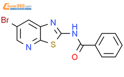 N-(6-溴噻唑并[5,4-b]吡啶-2-基)苯甲酰胺结构式图片|588730-01-2结构式图片