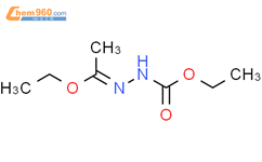 (1-乙氧基乙基亚基)肼基甲酸乙酯结构式图片|58910-28-4结构式图片