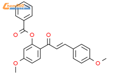 (2E)-1-[2-(苯甲氧基氧基)-4-甲氧基苯基]-3-(4-甲氧基苯基)-2-丙烯-1-酮结构式图片|590401-46-0结构式图片