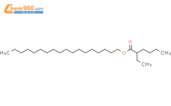 硬脂醇乙基己酸酯结构式图片|59130-70-0结构式图片