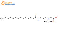 肉豆蔻酰胺丙基甜菜碱结构式图片|59272-84-3结构式图片