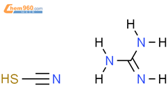 硫氰酸胍结构式图片|593-84-0结构式图片