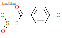 p-Chlorobenzoylthiochlorosulfit结构式图片|59318-25-1结构式图片