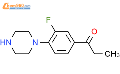 1-[3-fluoro-4-(piperazin-1-yl)phenyl]propan-1-one结构式图片|5934-32-7结构式图片