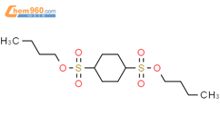 1,4-CYCLOHEXANEDISULFONIC ACID, DIBUTYL ESTER结构式图片|59427-23-5结构式图片