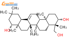 大豆皂醇B结构式图片|595-15-3结构式图片