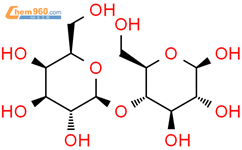 β-D-乳糖结构式图片|5965-66-2结构式图片