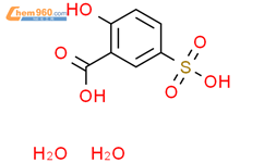 5-磺基水杨酸结构式图片|5965-83-3结构式图片