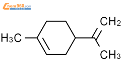 (S)-(-)-柠檬烯结构式图片|5989-54-8结构式图片