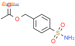 4-[(Acetyloxy)methyl]benzenesulfonamide结构式图片|59957-80-1结构式图片