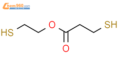 Propanoic acid,3-mercapto-, 2-mercaptoethyl ester结构式图片|59970-59-1结构式图片