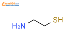 2-氨基乙硫醇结构式图片|60-23-1结构式图片