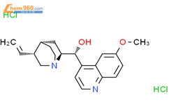 二盐酸奎宁结构式图片|60-93-5结构式图片