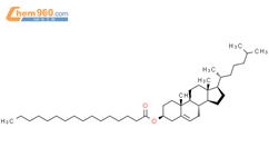 胆固醇棕榈酸酯结构式图片|601-34-3结构式图片