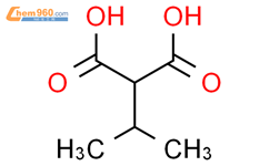 异丙基丙二酸结构式图片|601-79-6结构式图片