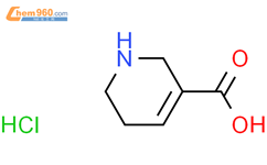 1,2,5,6-Tetrahydropyridine-3-carboxylic acid hydrochloride