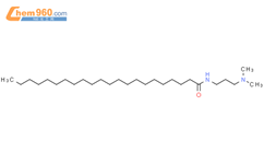 芥酰胺丙基-二甲基叔胺结构式