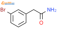 2-（3-溴苯基）乙酰胺结构式图片|60312-83-6结构式图片