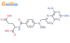 氨甲蝶呤结构式图片|60388-53-6结构式图片