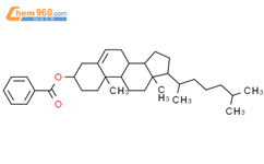 胆甾醇苯甲酸酯结构式图片|604-32-0结构式图片