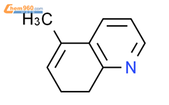 喹啉，7,8-二氢-5-甲基-结构式图片|60499-13-0结构式图片